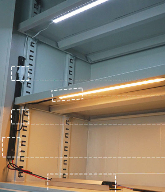 Magnet 12V 24V LED Track Light Rail White Grey Black Power System Connect Light Adapter