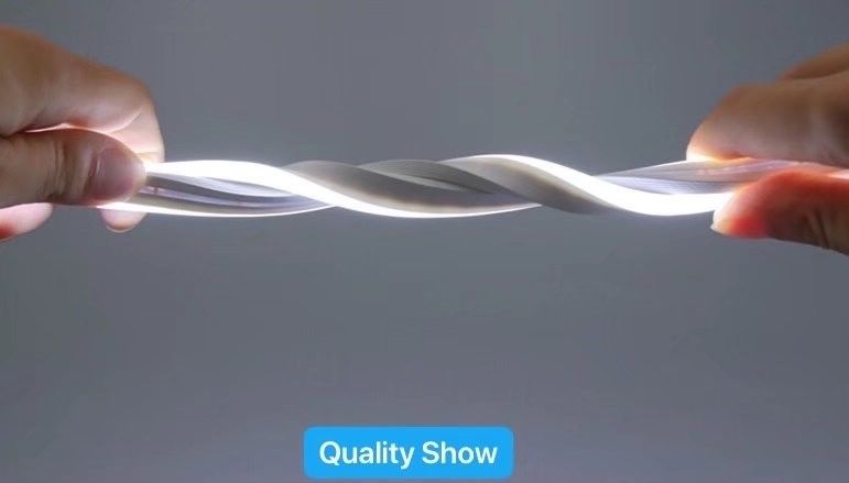 กลางแจ้ง IP65 IP67 3M ติดไฟนีออนนำแสงด้านข้าง 2700K - 6500k custiomized