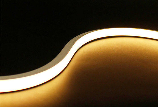 24V Led Neon Lights RGBW Flex Strip 10W 14.4W ซิลิกอนแขนขาว Decore ในร่มกลางแจ้ง