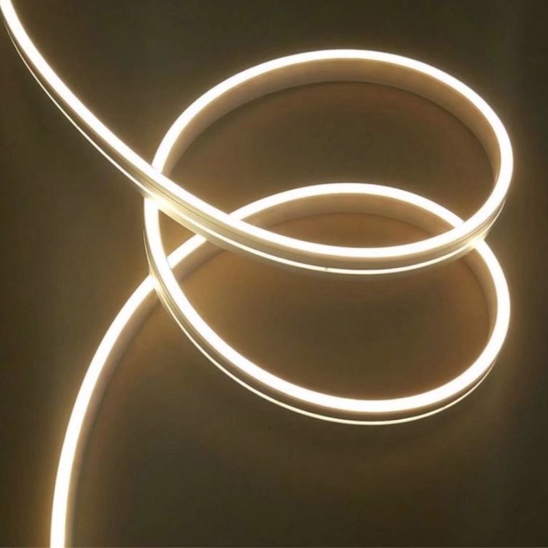 ปรับแสงสะท้อนฟรี 6 มม. 12 มม. หลอดไฟ LED นีออนแบบโค้งงอได้สำหรับตกแต่งภายใน