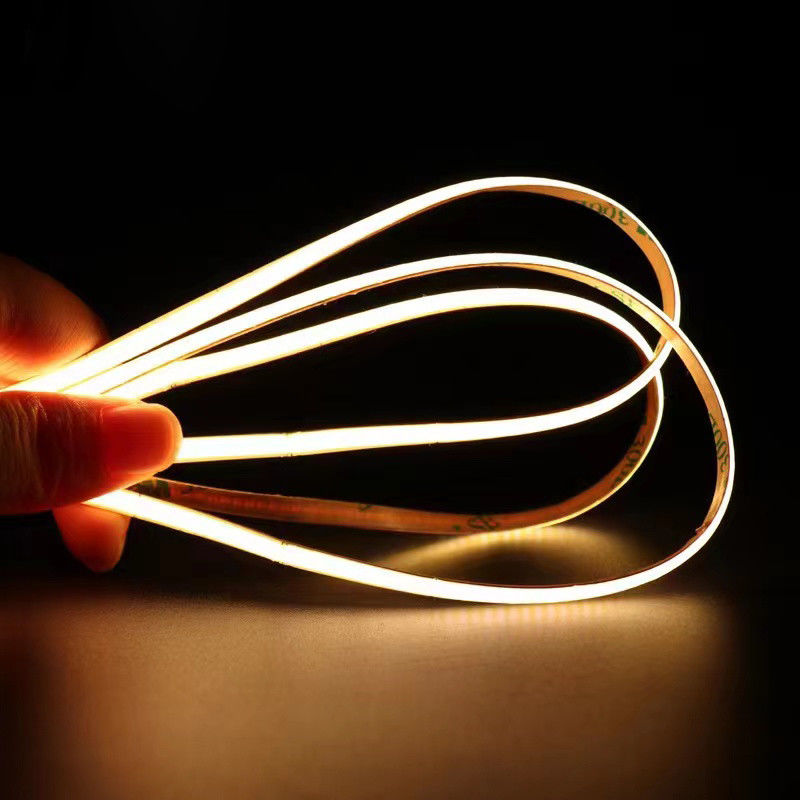 แถบ LED COB 4 มม. พิเศษ 480leds/M 4000k 8W ตกแต่งภายในอาคาร