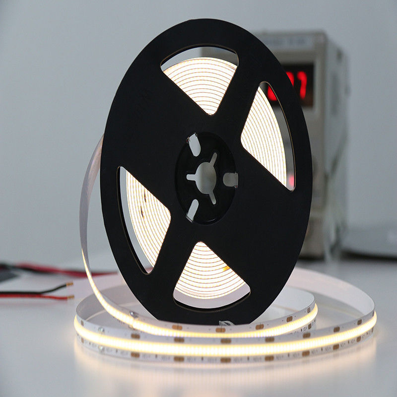 ปรับสีได้ ขาว วอร์ม COB ไฟเส้น LED 12V 24V 8มม