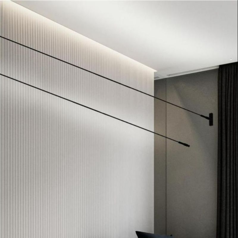 6W 8W Linear Profile Light Free Length Cutting Slim Direct Wall Washer สำหรับนิทรรศการภาพวาดแกลเลอรี