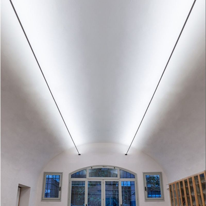 12V 24V Skyline Linear Light ไฟ LED ที่ถูกระงับ LED เครื่องซักผ้าฝาผนัง 2835 COB Strip