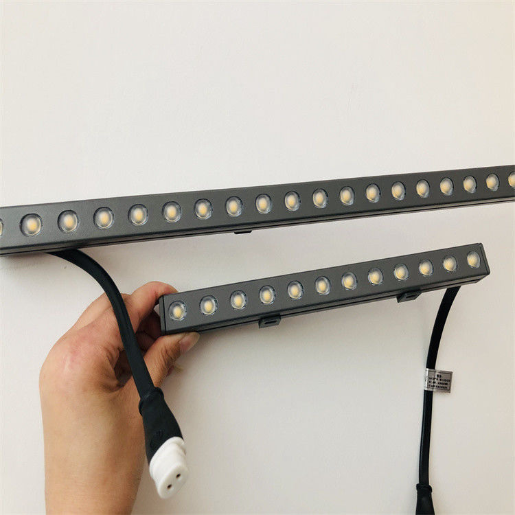 RGBW DMX512 24V ไฟล้างผนังกลางแจ้งแรงดันต่ำ