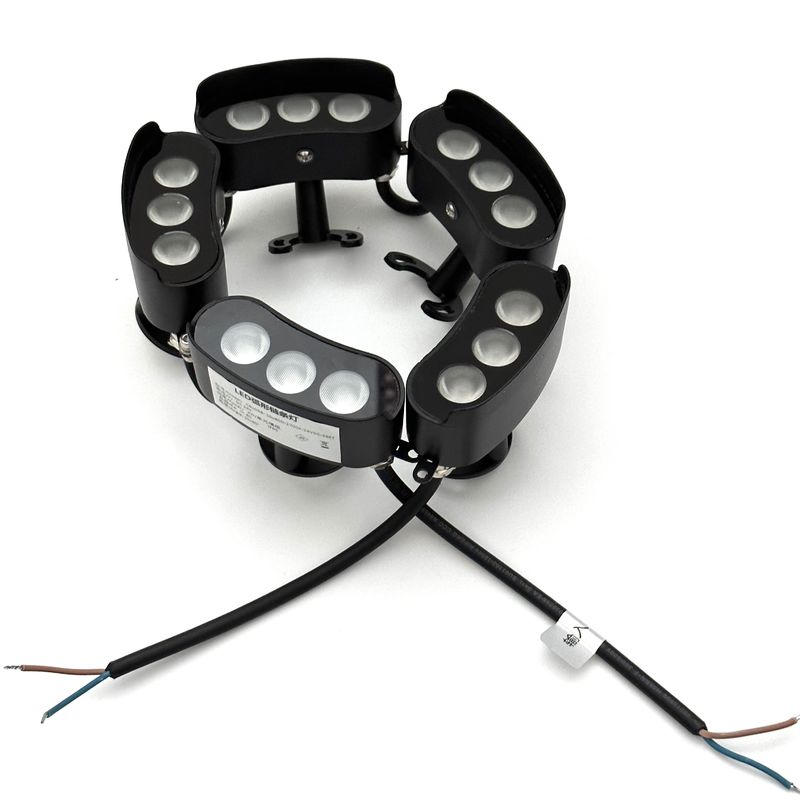 นำเหล็กอลูมิเนียมเชื่อมได้ Flex LED Wall Washer light 24V 4000K Warm White 12W 24W