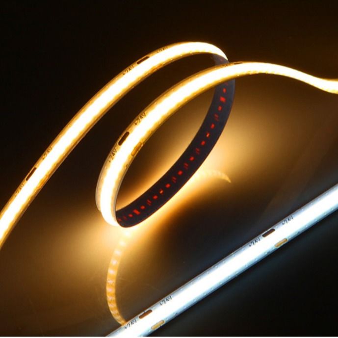 DC 24V LED COB Light 14.4W Cuttable มีความยืดหยุ่นสำหรับการตกแต่ง