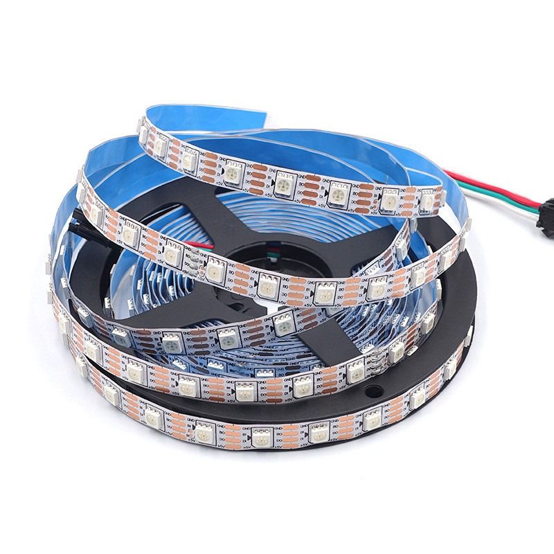 IP67 ไฟ LED Strip แบบยืดหยุ่นกันน้ำ Cool White 5050 SMD 5m 12V 300 LEDs สว่างสำหรับคริสต์มาส