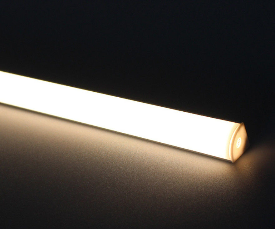 V ประเภทอลูมิเนียม 24V ภายใต้ชั้นวางไฟ LED 3000K 4000K 6500K