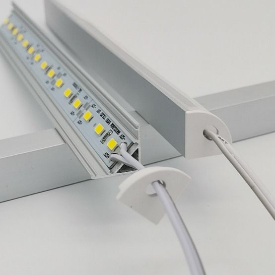 V ประเภทอลูมิเนียม 24V ภายใต้ชั้นวางไฟ LED 3000K 4000K 6500K