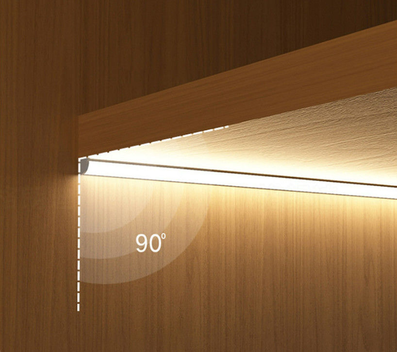 ซูเปอร์มาร์เก็ต V Type LED ไฟส่องใต้ตู้ 24V 6500K 14.4W