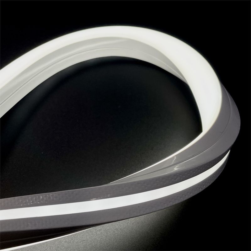 LED ซิลิโคนไฟนีออน Strip 12W 24v 3000K 4000K ตกแต่งกลางแจ้งในร่ม