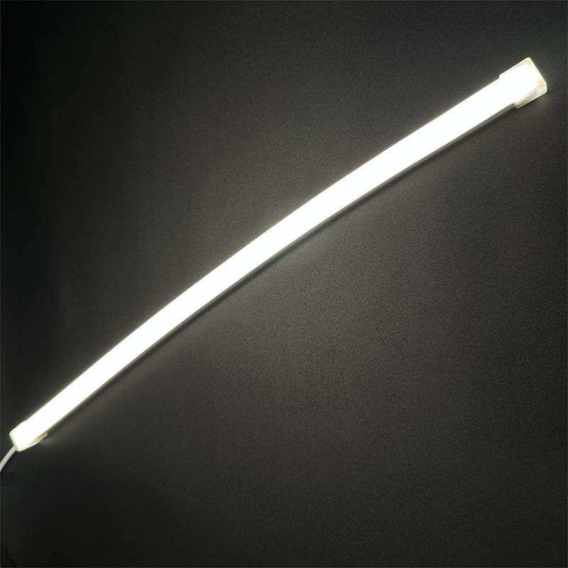 LED ซิลิโคนไฟนีออน Strip 12W 24v 3000K 4000K ตกแต่งกลางแจ้งในร่ม